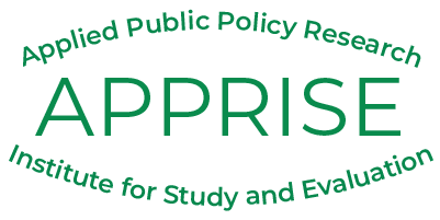 APPRISE – Applied Public Policy Research Institute for Study and Evaluation Logo